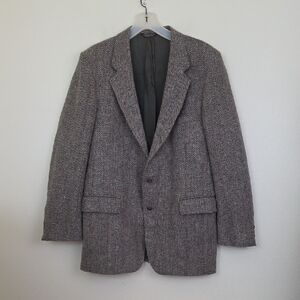Levi's Menswear Wool Multicolored Herringbone Blazer Jacket 44L